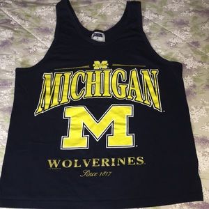 Michigan Wolverine since 1817 tank top